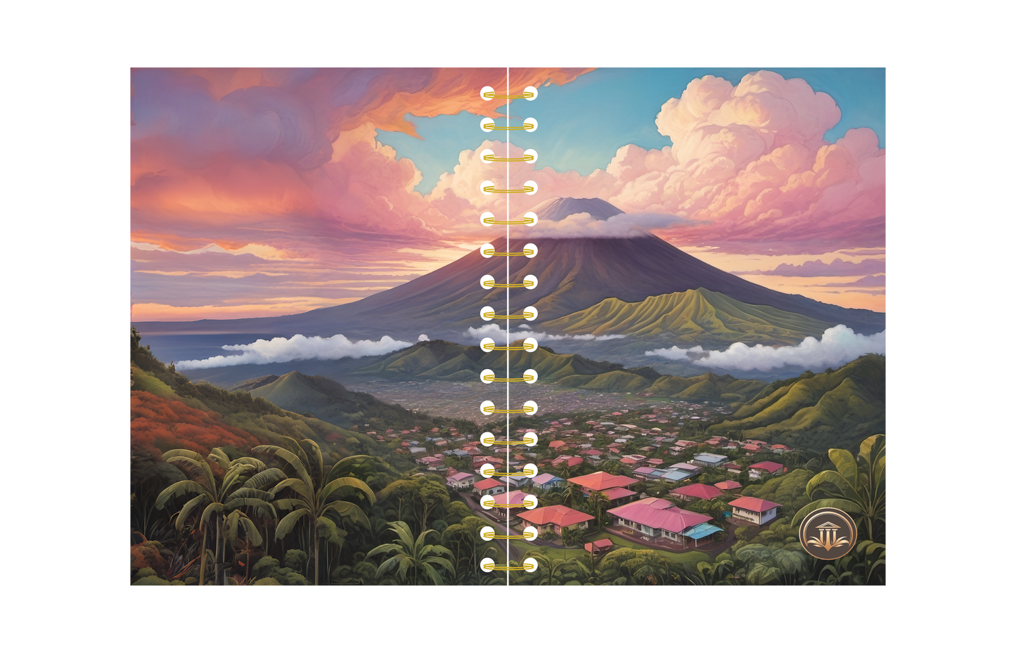 Volcano Village - Action Notebook