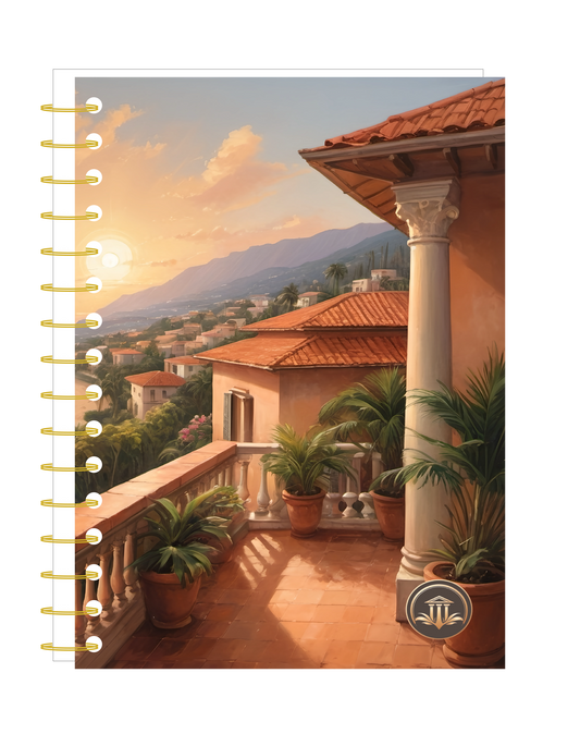 Oceanview Balcony - Action Notebook