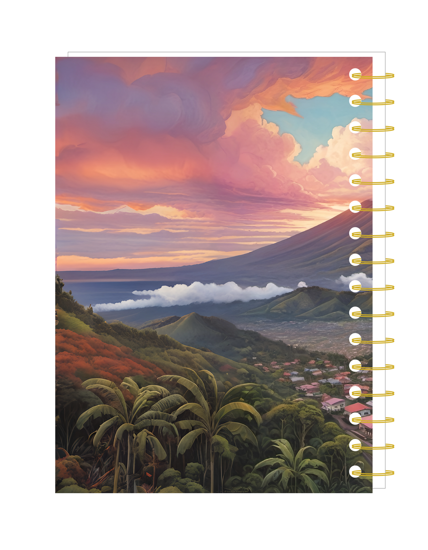 Volcano Village - Action Notebook