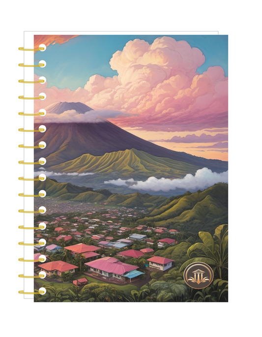 Volcano Village - Action Notebook